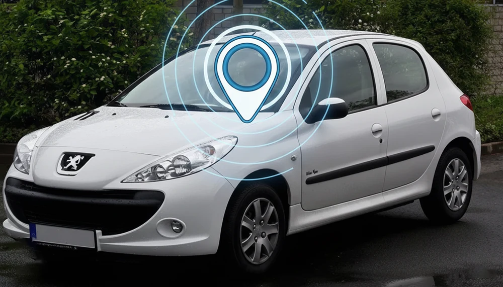 محافظت از خودرو پژو 206 و 207 در برابر سارقان با ردیاب