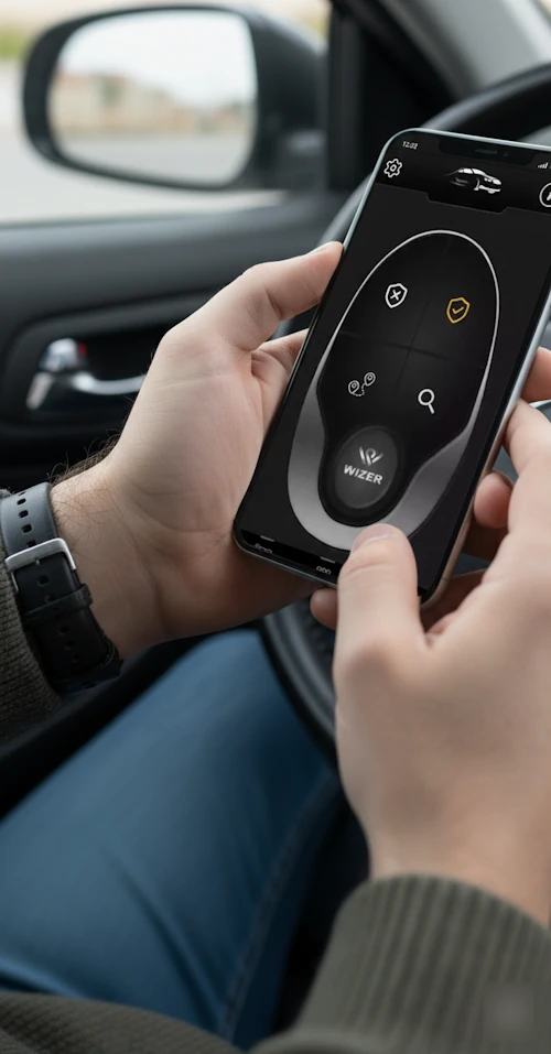 تصویر اپلیکیشن ردیاب وایزر B60