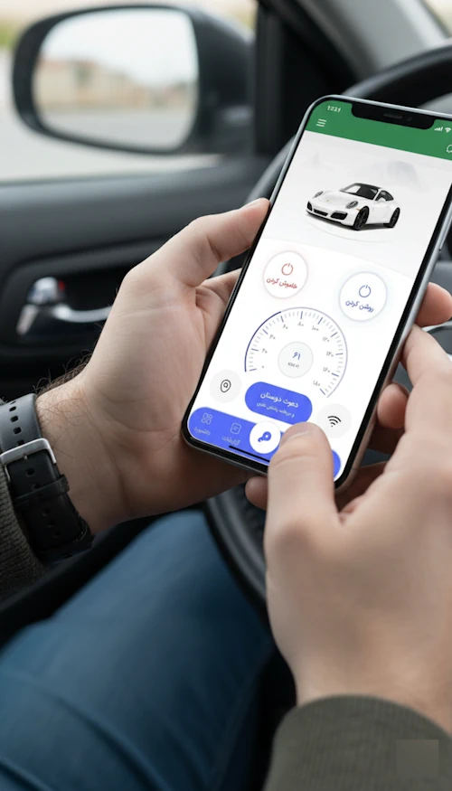 اپلیکیشن ردیاب آسا مدل ax60