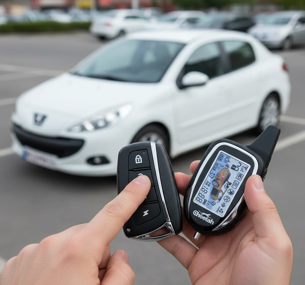 افزایش امنیت پژو 206 و 207 با دزدگیر خودرو