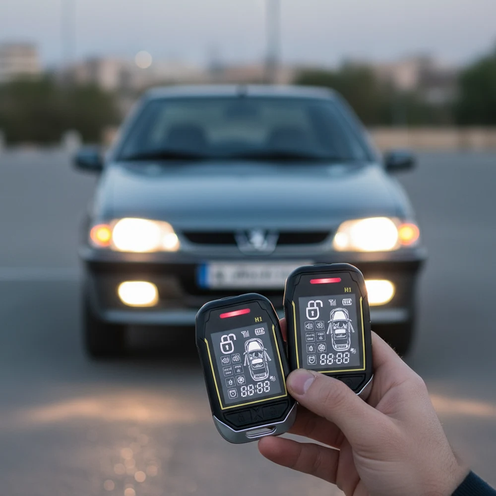 جلوگیری از سرقت پژو 206 با دزدگیر