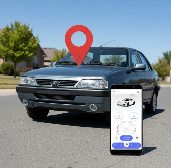 ضد سرقت کردن پژو 405 با ردیاب