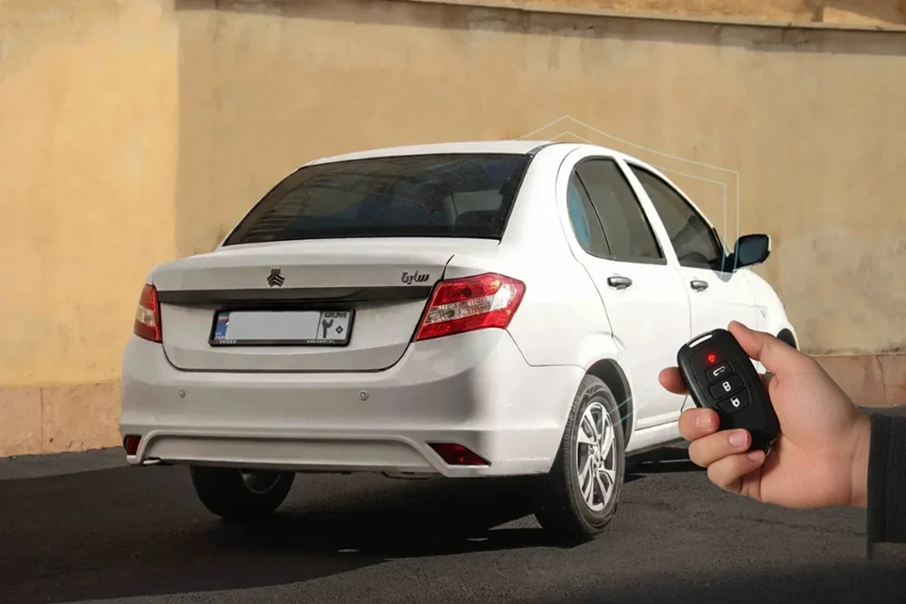 جلوگیری از سرقت خودرو ساینا با دزدگیر