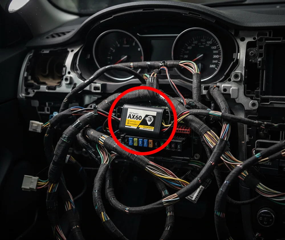 ردیاب های دارای سیم کشی