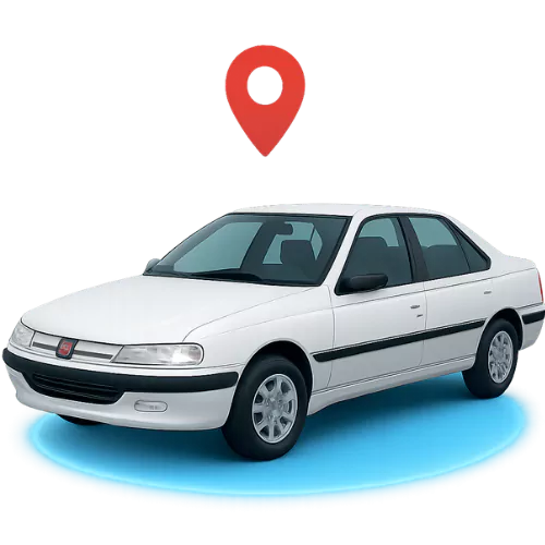 نصب ردیاب روی پژو 405 و پارس